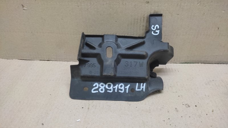 Дефлектор радиатора левый LEXUS GS350 GS300 05-11 53154-30150 Б/У