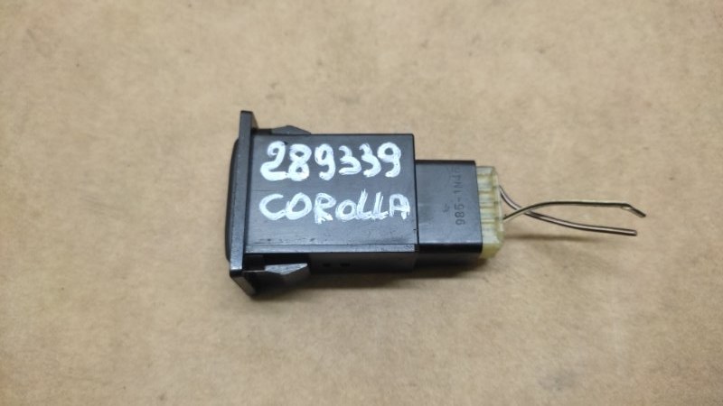 Кнопка COROLLA 120 00-07 2004 ZZE130L 1.8L 1ZZ-FE