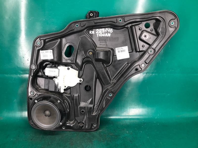 Стеклоподъемник задний правый VOLKSWAGEN TIGUAN 08-17 2016 2.0 CCTA 5N0 839 462 A Б/У