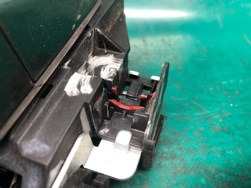 Ручка двери наружная задняя правая FOCUS 10-18 2016 2.0