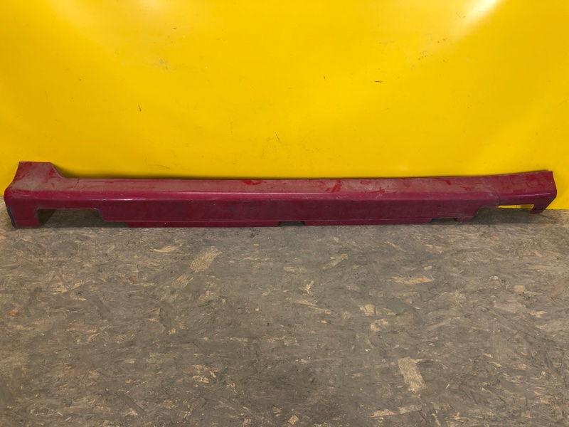 Накладка порога наружная правая HONDA ACCORD CL7 / TSX 03-08 71800-SEA-9110-50 Б/У