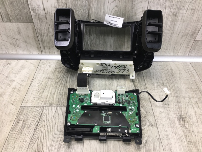 Блок управления мультимедиа G25/G35/G37/Q40 06-14 2011 Седан 3.7 VQ37VHR