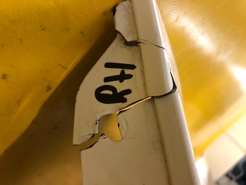 Накладка порога наружная правая NISSAN LEAF 18-