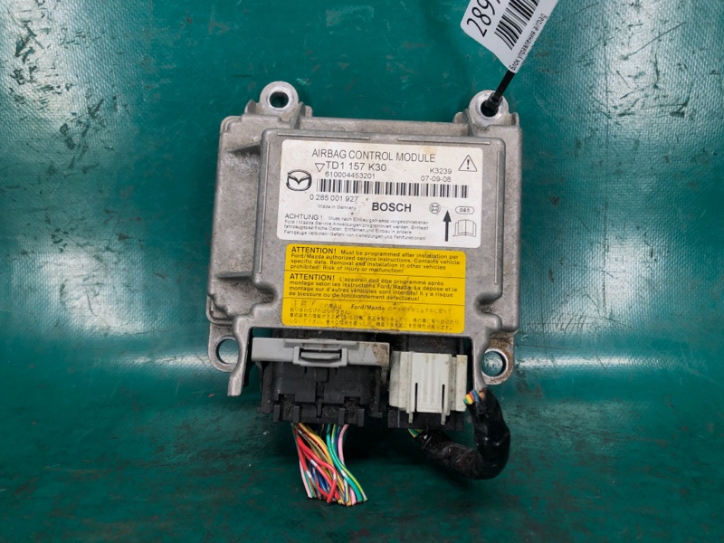 Запчасть блок управления airbag MAZDA CX-9 06-16 2007 3.7 TD11-57-K30C Б/У Блок управления AIRBAG MAZDA CX-9 06-16 2007 3.7 TD11-57-K30C Б/У