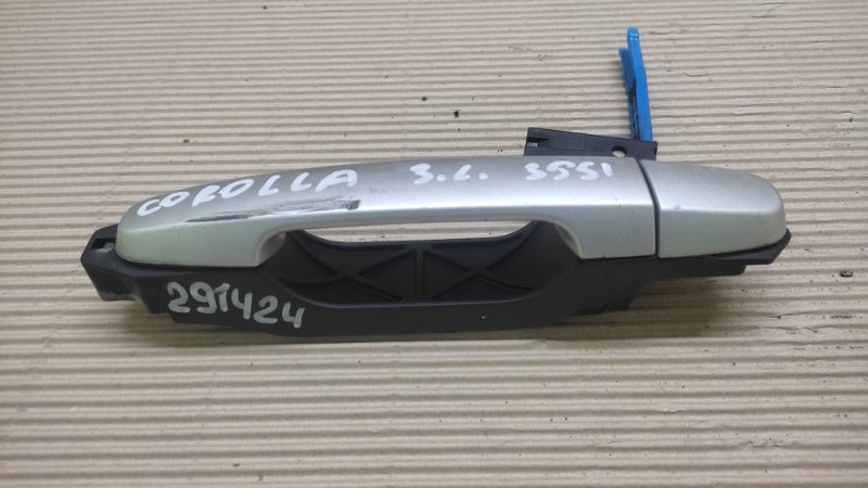 Ручка двери наружная задняя левая COROLLA 120 00-07 2004 ZZE130L 1.8L 1ZZ-FE