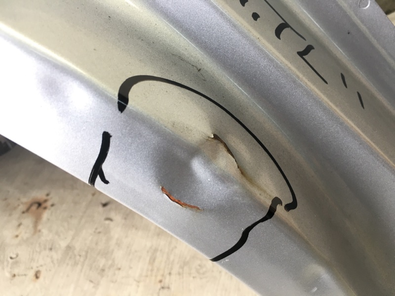 Четверть кузова задняя правый TUCSON TL 15-20