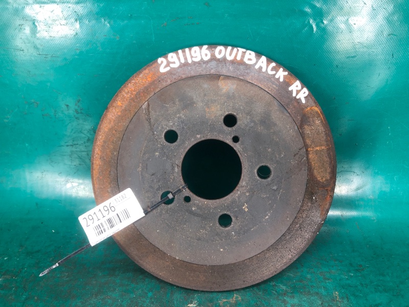 Тормозной диск задний SUBARU OUTBACK 03-09 BP 2005 2.5 EJ253 26700AG01B Б/У