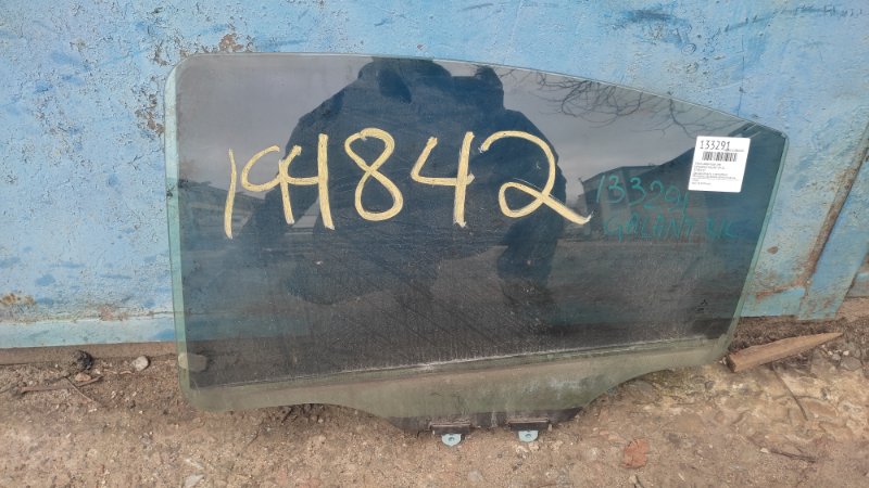 Стекло двери заднее левое MITSUBISHI GALANT 03-12 5736A117 Б/У