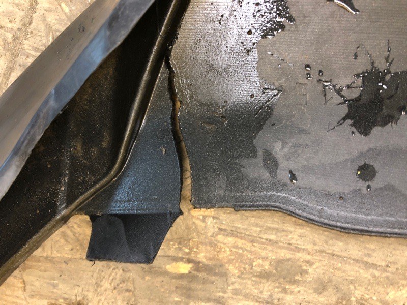 Накладка бампера передняя NX 14-21