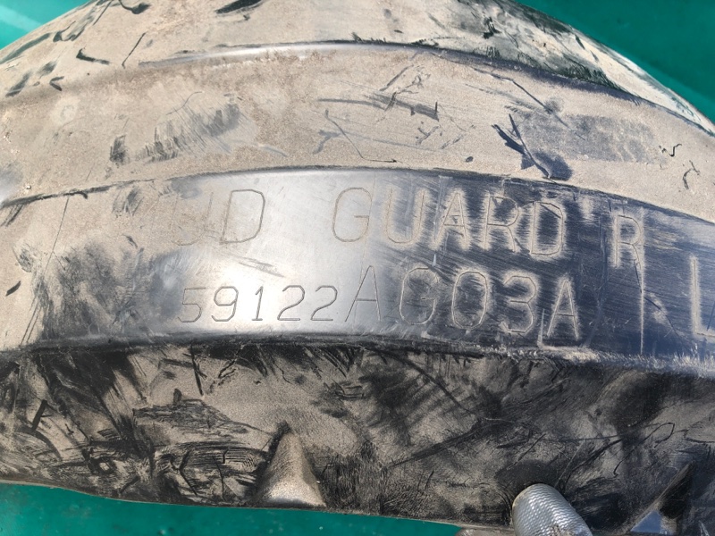 Подкрылок задний левый OUTBACK 03-09 BP 2005 2.5 EJ253