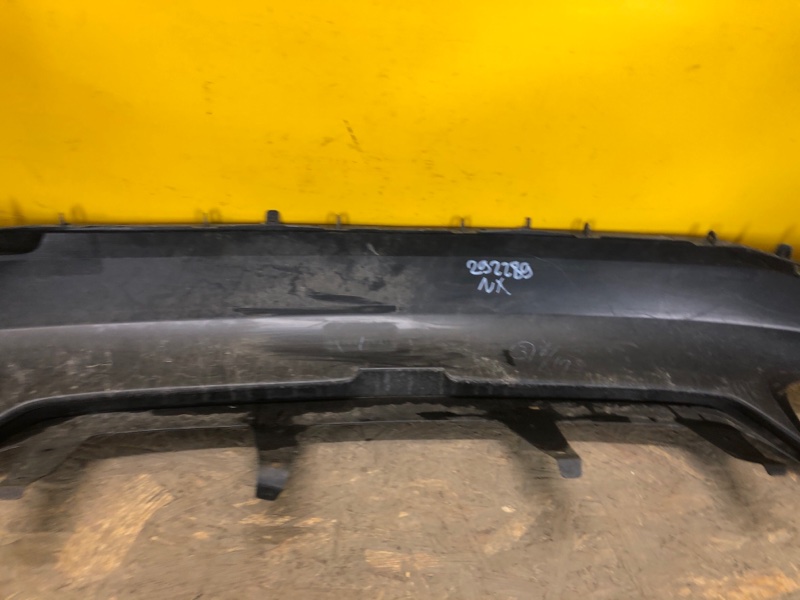 Накладка бампера задняя NX 14-21