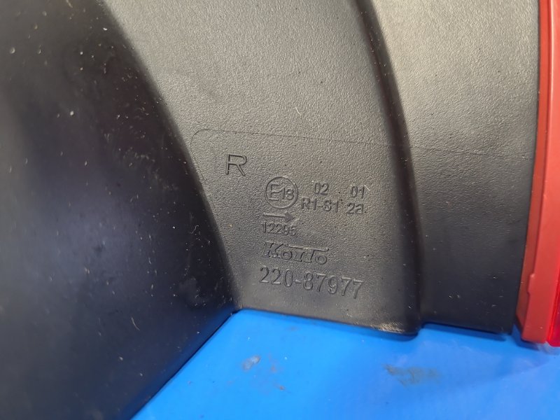 Фонарь наружный правый MITSUBISHI LANCER X 10 07-15