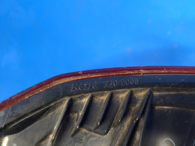 Фонарь наружный правый SUBARU OUTBACK 09-14 BR