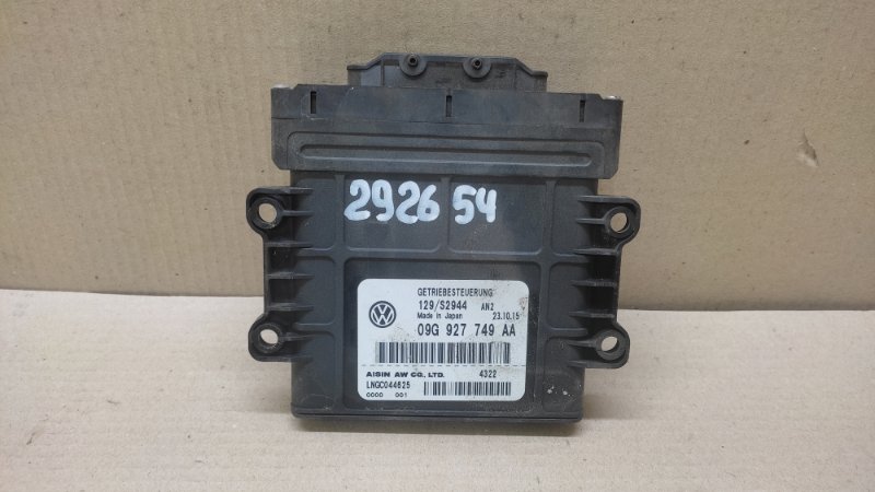Блок управления АКПП VOLKSWAGEN JETTA USA 10-17 2016 162 1.4 CZTA 09G 927 749 AA Б/У