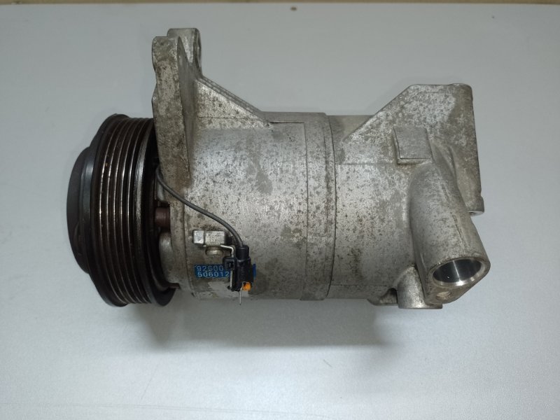 Компрессор кондиционера NISSAN MURANO Z50 02-07 2005 3.5 VQ35DE 92600-CA01A Б/У