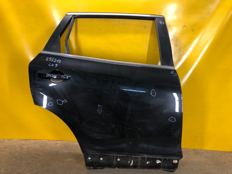 Дверь задняя правая MAZDA CX-9 06-16 TDY1-72-02XJ Б/У