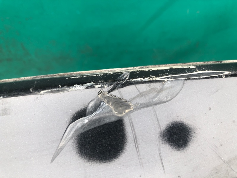 Бампер задний FUSION 14- Седан