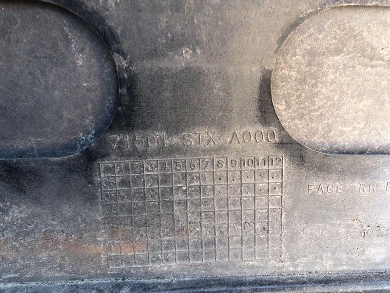 Бампер задний MDX (YD2) 06-13 2008 3.7