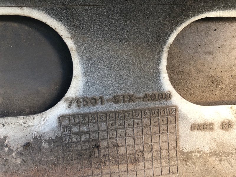 Бампер задний MDX (YD2) 06-13 2008 3.7 J37A1