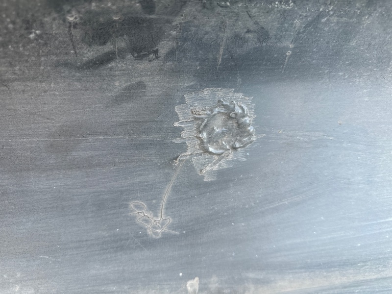 Бампер задний GRANDIS 03-11