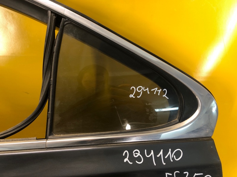 Стекло двери глухое заднее левое LEXUS ES350 06-12 68124-33070 Б/У