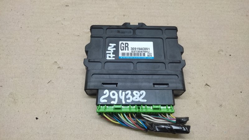 Блок управления АКПП SUBARU IMPREZA 11-17 2012 GJ 2.0 FB20B 30919AC091 Б/У