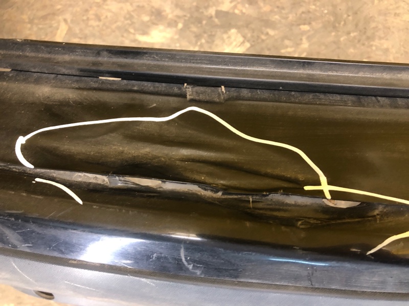 Бампер задний TOUAREG 02-10