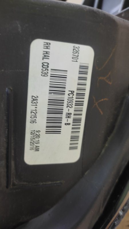 Фара правая EDGE 15- 2016 C35PDED 3.5L