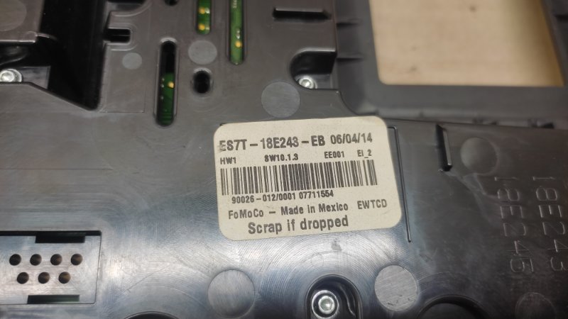 Блок управления печкой FUSION 14- 2014 C25HDEX