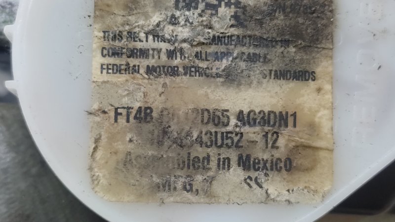 Ремень безопасности левый EDGE 15- 2016 C35PDED 3.5L