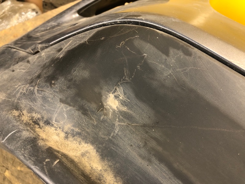 Бампер задний PRIUS 16-