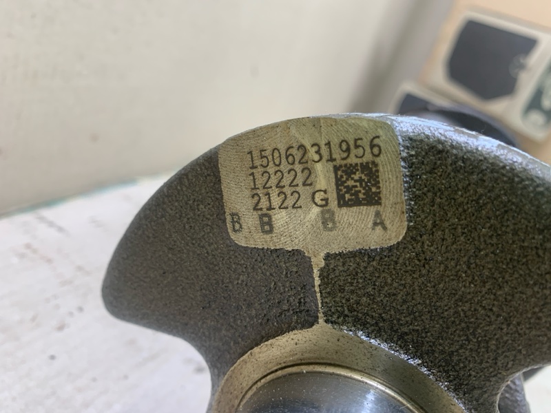 Коленвал ACCENT RB 10- 2015 1.6 G4FD