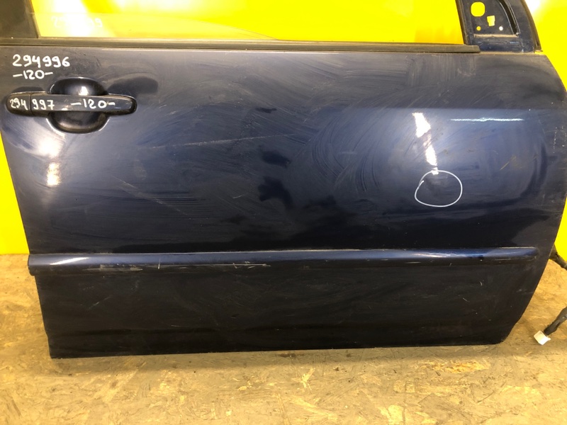 Дверь передняя правая COROLLA 120 00-07