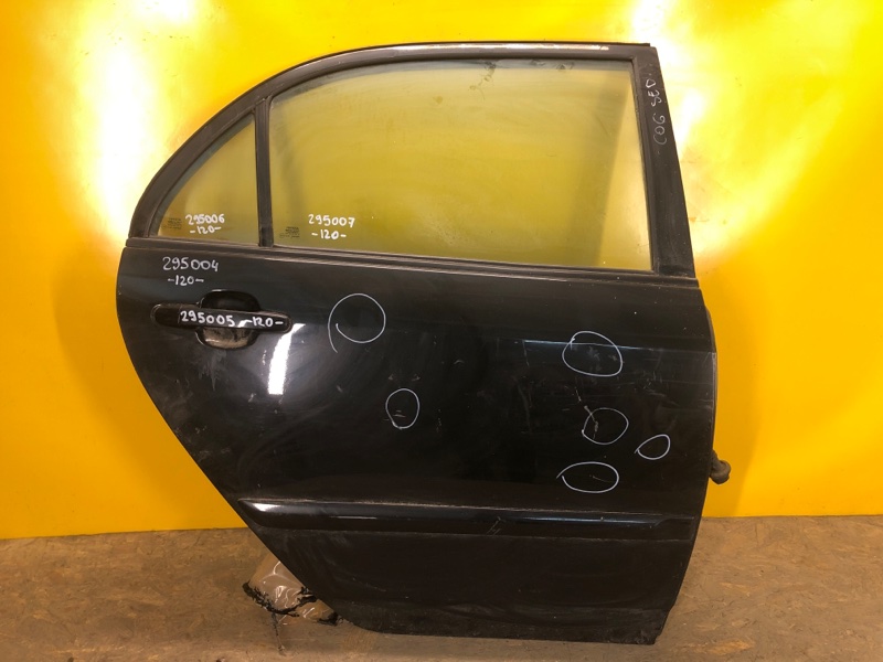 Дверь задняя правая TOYOTA COROLLA 120 00-07 67003-02080 Б/У