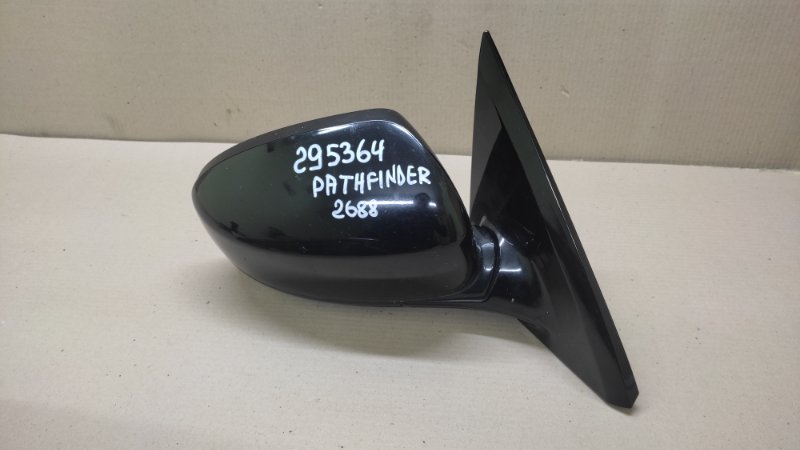 Зеркало правое NISSAN PATHFINDER R52 12-21 2013 3.5 VQ35DE 96301-3KA9A Б/У