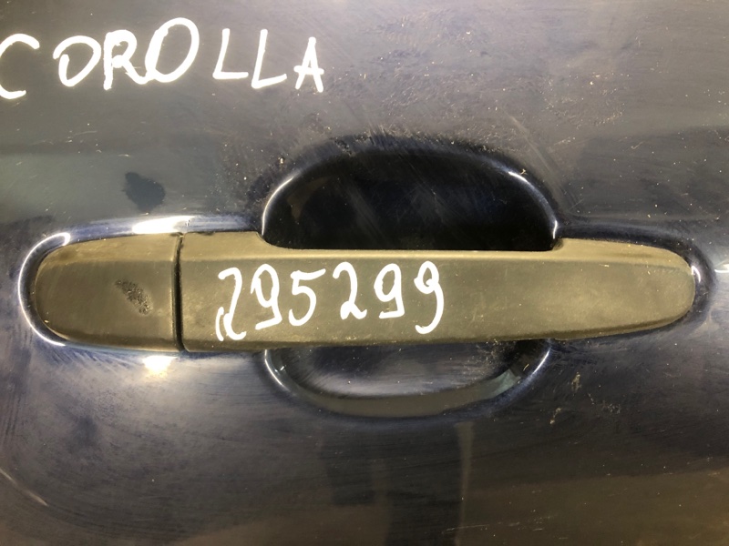 Ручка двери наружная задняя правая TOYOTA COROLLA 150 06-13 69211-12220-A0 Б/У