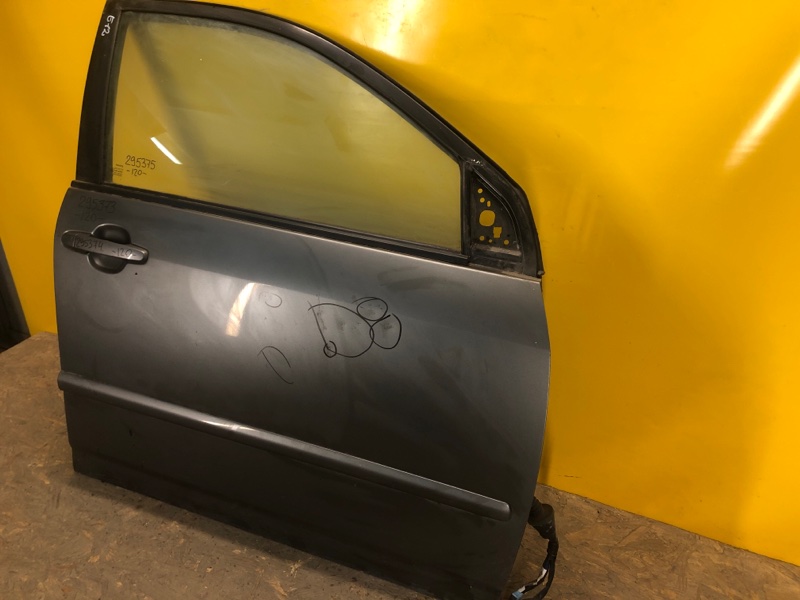 Дверь передняя правая COROLLA 120 00-07