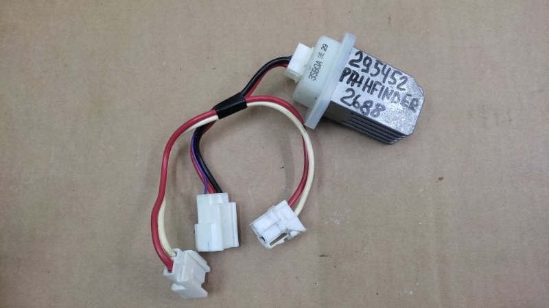 Резистор печки NISSAN PATHFINDER R52 12-21 2013 3.5 VQ35DE 27761-3SB0A Б/У