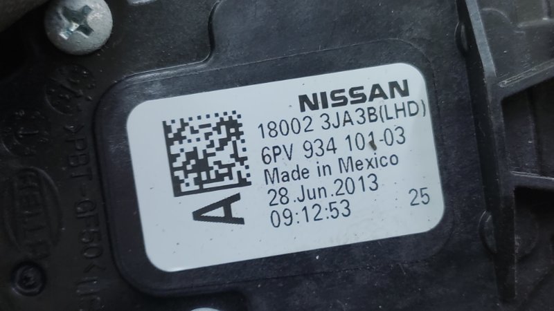 Педаль газа PATHFINDER R52 12-21 2013 3.5 VQ35DE