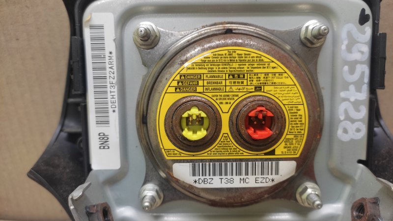 Подушка безопасности в руль MAZDA 3 BK 03-08 BK 2.3 L3 Подушка безопасности в руль MAZDA 3 BK 03-08 BK 2.3 L3