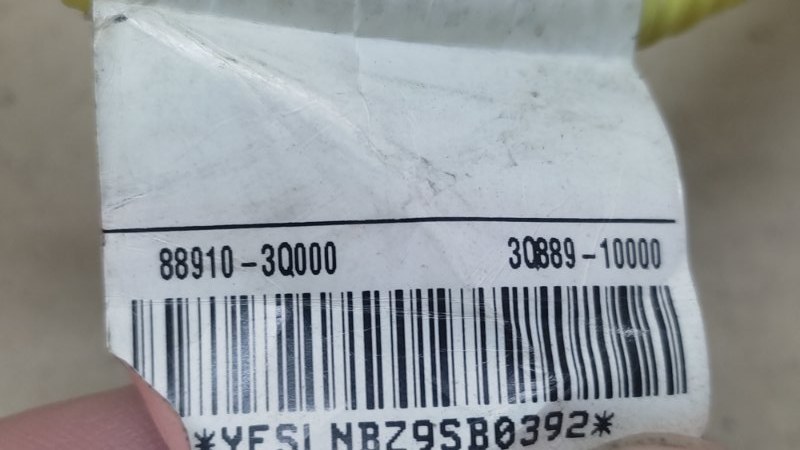 Подушка безопасности в сиденье левая SONATA YF 10-14 2012 2.4 G4KK