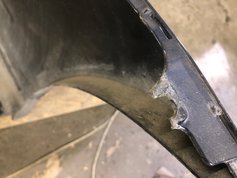 Бампер задний OUTBACK 09-14 BR