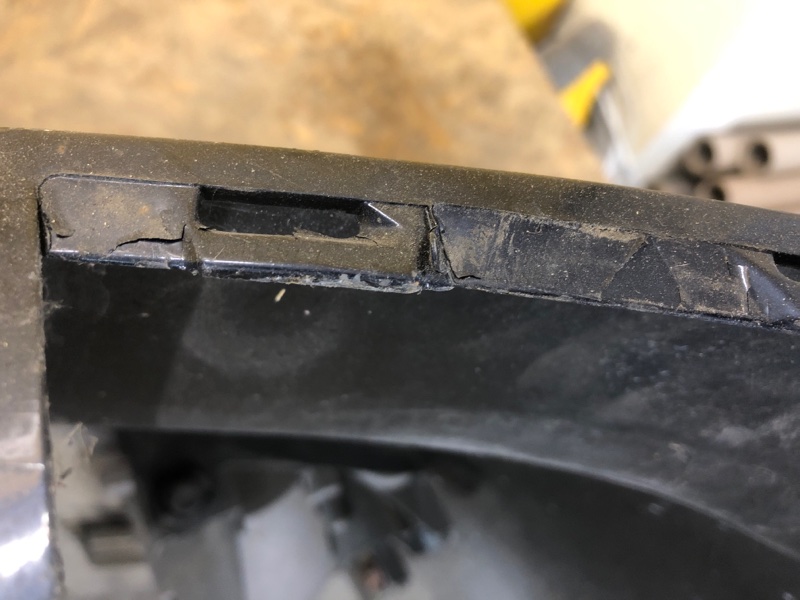 Бампер задний OUTBACK 09-14 BR