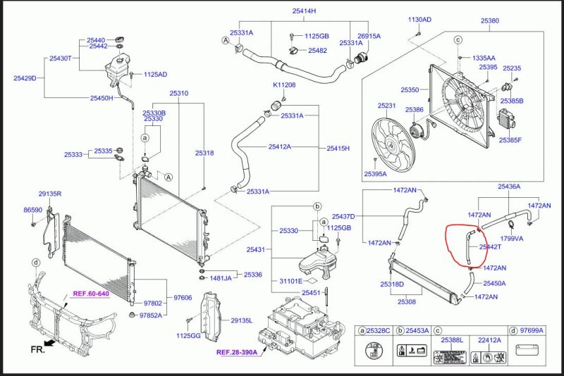 Патрубок системы охлаждения SONATA YF 10-14 2012 2.4 G4KK Патрубок системы охлаждения SONATA YF 10-14 2012 2.4 G4KK