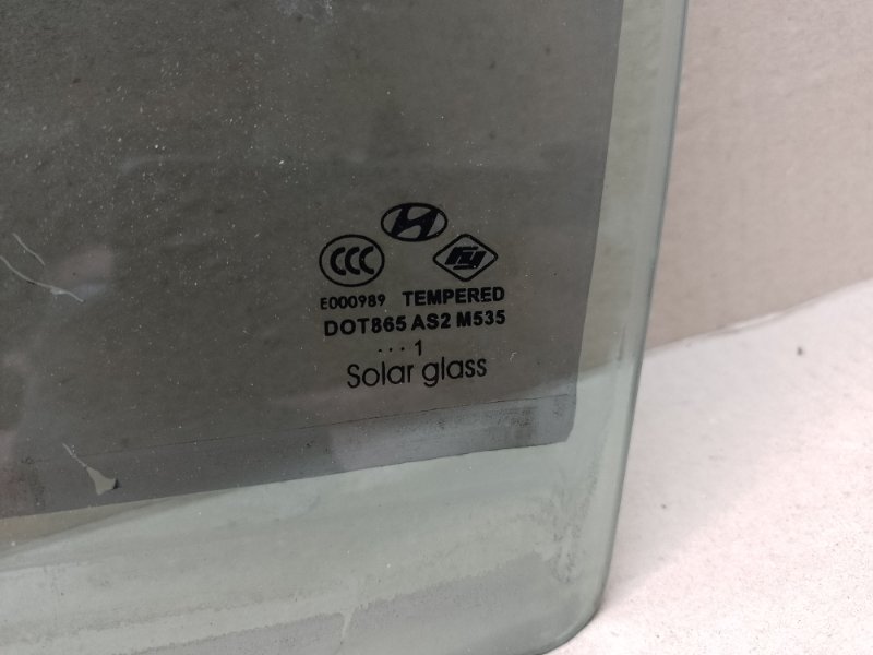 Стекло двери заднее левое SONATA YF 10-14 2011 YF 2.4
