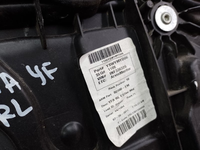 Стеклоподъемник задний левый HYUNDAI SONATA YF 10-14 YF 2.4