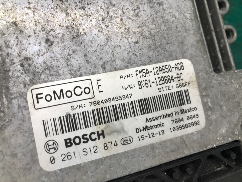 Блок управления двигателем FORD FOCUS 10-18 2.0 XQDA