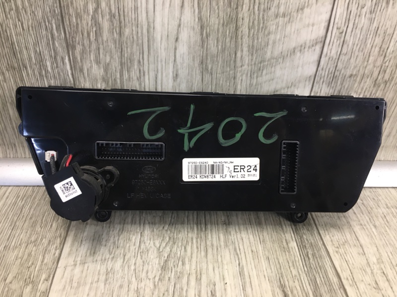 Блок управления печкой SONATA LF 2014- 2016 LF 2.0 G4NG Блок управления печкой SONATA LF 2014- 2016 LF 2.0 G4NG