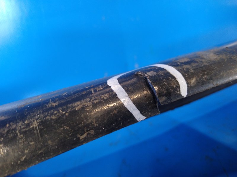 Накладка порога наружная левая MIRAGE 13- 2013 1.2 3A92