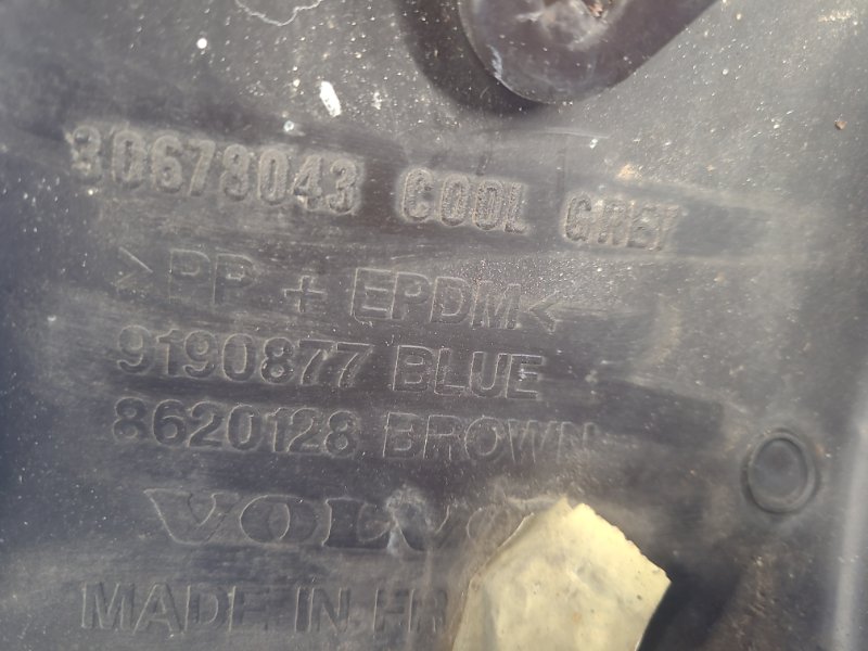 Накладка крыла (расширитель арки) передняя левая VOLVO XC70 00–07 2.5 B5254T2 Накладка крыла (расширитель арки) передняя левая VOLVO XC70 00–07 2.5 B5254T2